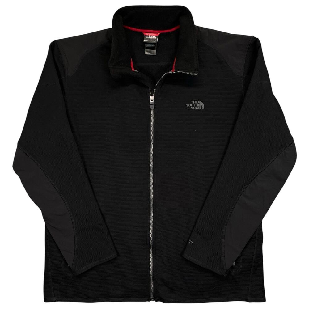 The North Face TKA Stealth Full Zip Waffle Jacket Men’s XL TG Black